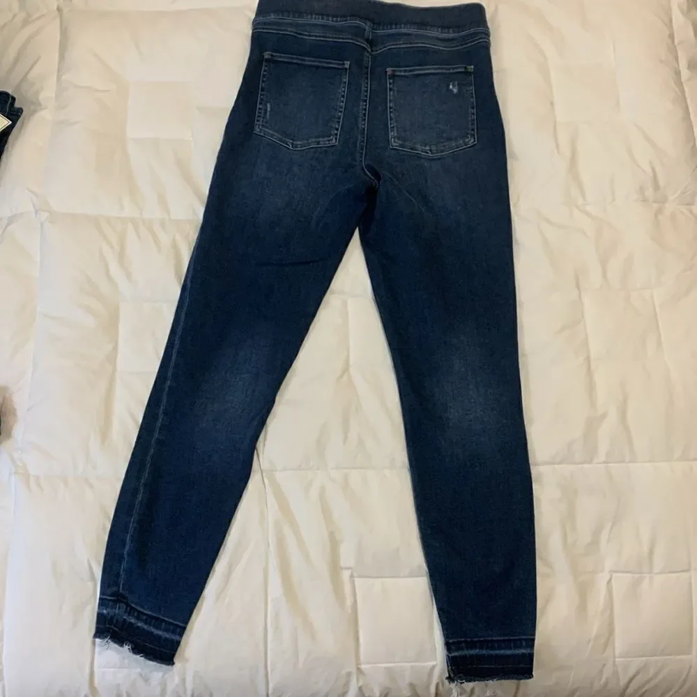SPANX, jeans, medium, like new, tummy tuck